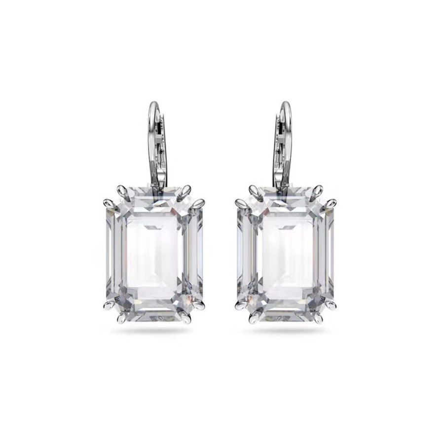 Monemel Swarovski Taşlı Küpe (Altın Kaplama)